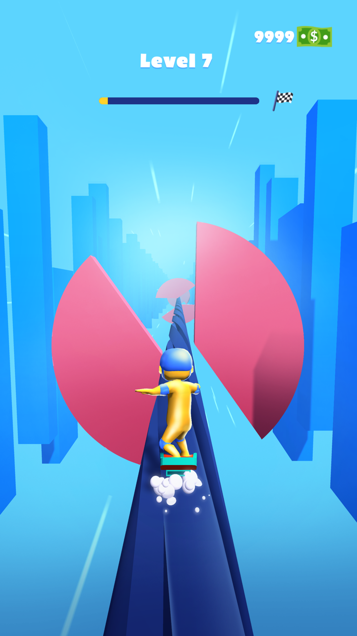 Hover Track 3D screenshot 1