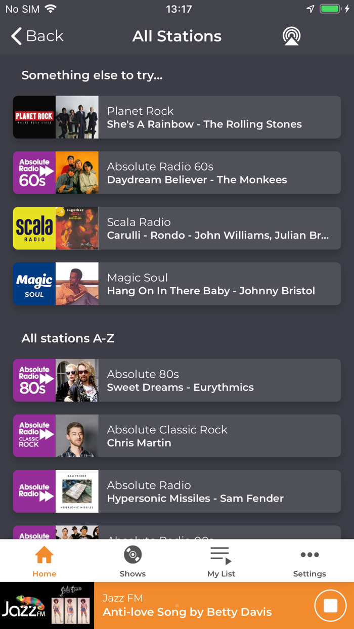 Jazz FM – Listen in Colour