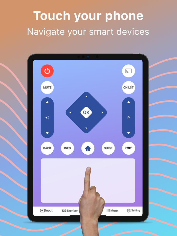Remote control for Samsung