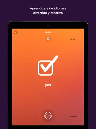 Screenshot 3 Aprende español - Drops iphone