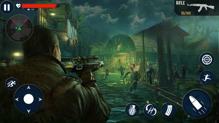 Modern Zombie Shooter 3D screenshot-3