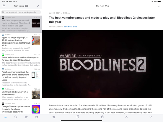 Screenshot #4 pour Pindoo RSS