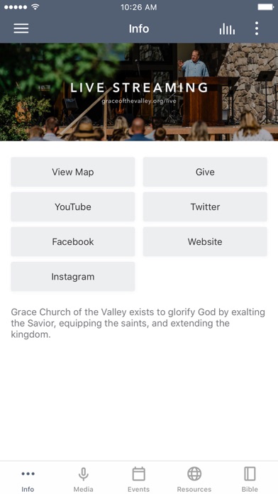 How to cancel & delete Grace Church of the Valley from iphone & ipad 1