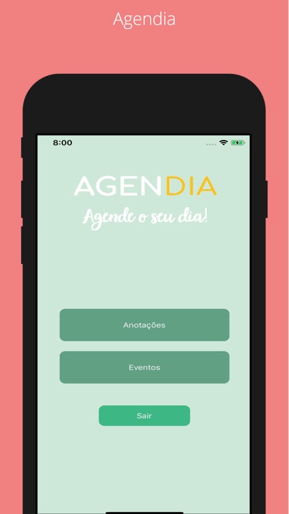 Agendia - Agende seu dia