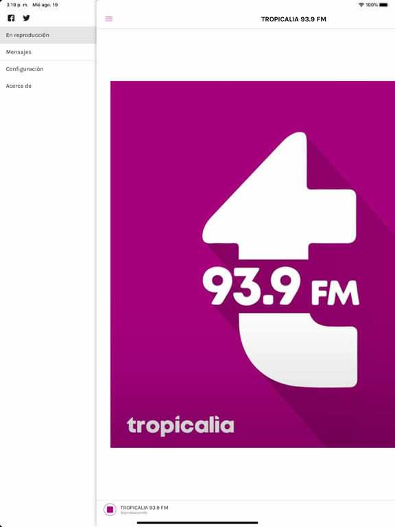 Tropicalia FM screenshot 2