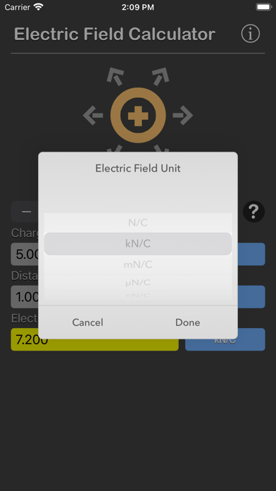 Electric Field Calculator screenshot 4