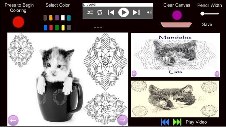 Mandalas - Cats