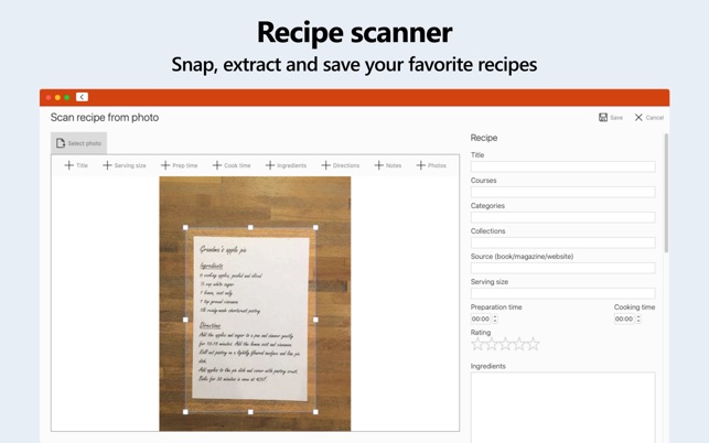 Free recipe software for mac software