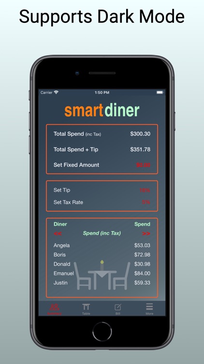 Smart Diner - Pay Your Share screenshot-5