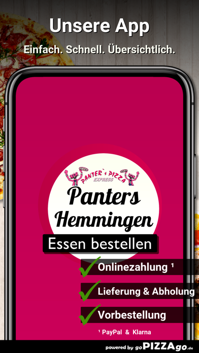 Panters Pizza Hemmingen screenshot 1