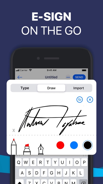 Fill PDF Editor, Signature app