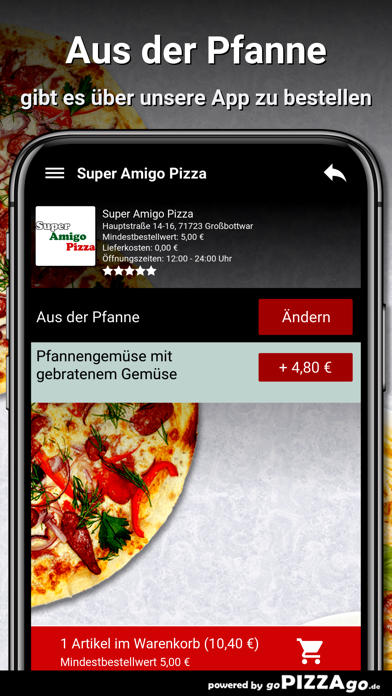 Super Amigo Pizza Großbottwar screenshot 6
