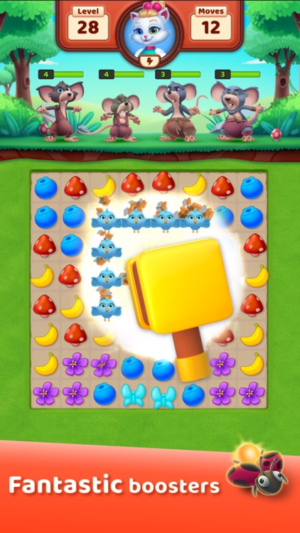 Cat Heroes: Puzzle Adventure screenshot-4
