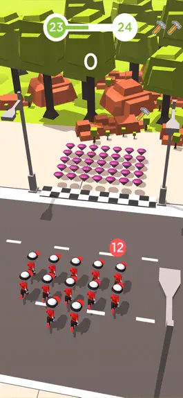 Game screenshot Crowd Street 3D- Traffic Cross mod apk