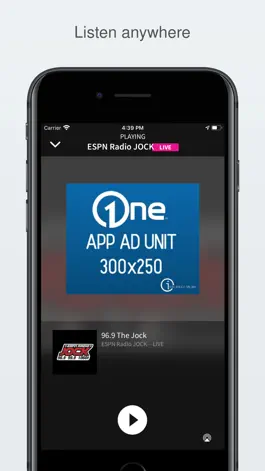 Game screenshot 96.9 The Jock apk