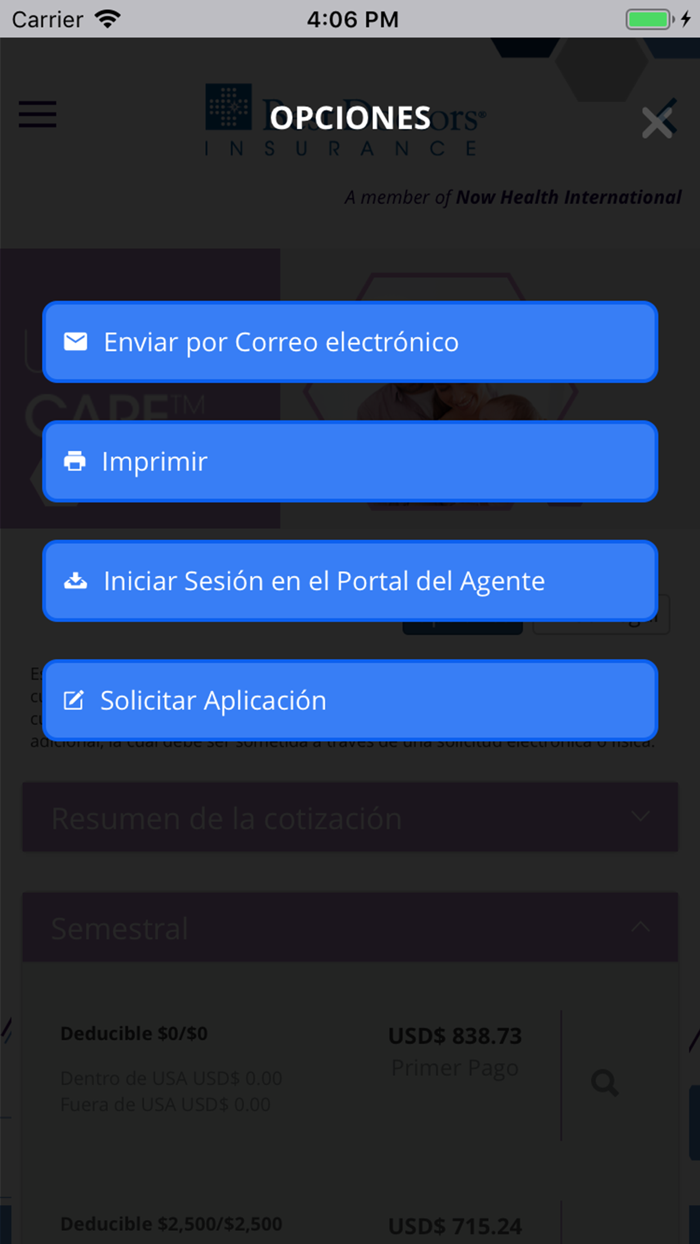 Best Doctors Ins. Cotizador