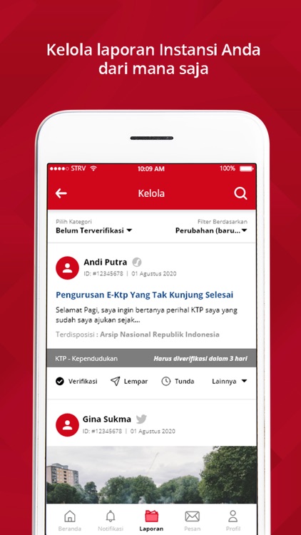 Instansi Pengelola LAPOR!