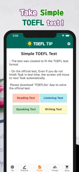 Game screenshot TOEFL TIP hack