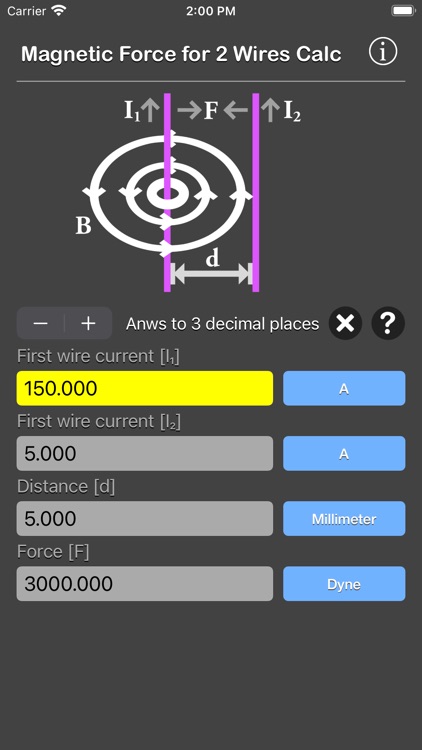 Magnetic Force Between Wires C screenshot-9