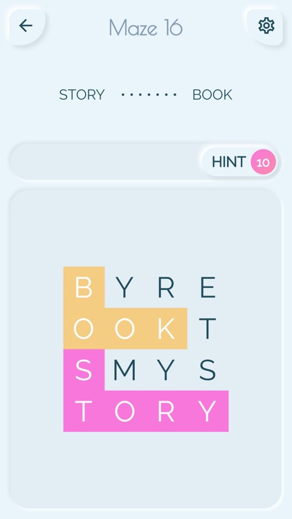 Word Maze Puzzle