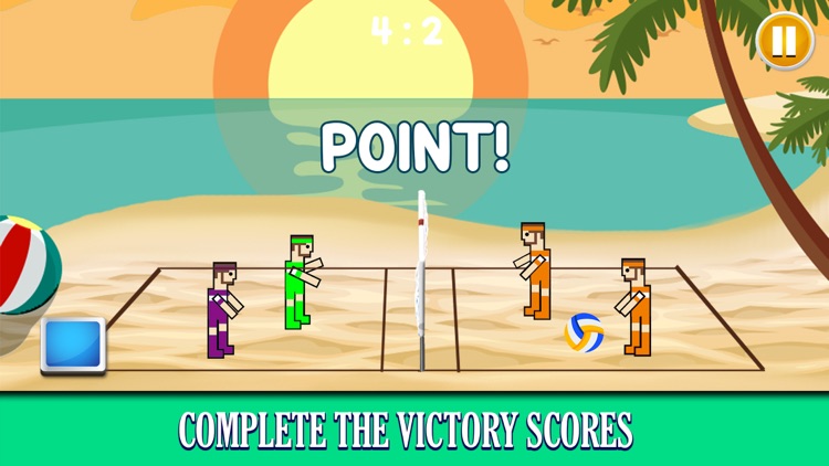 VolleyBall Sports Physics War screenshot-4