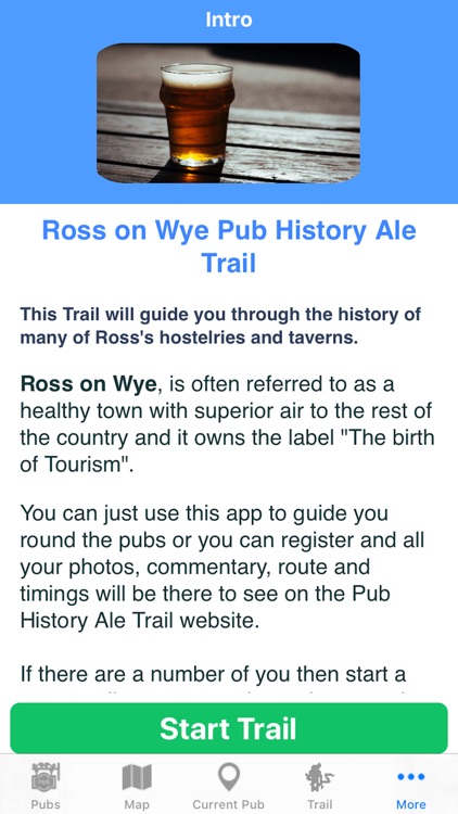 Ross Pub History Ale Trail