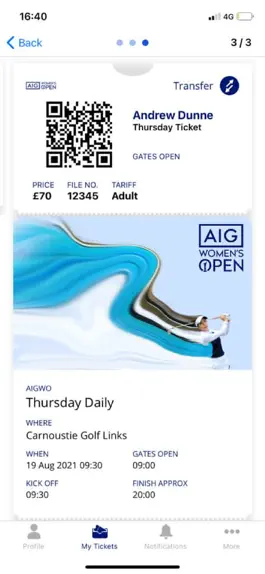 Game screenshot AIGWO TICKETS apk