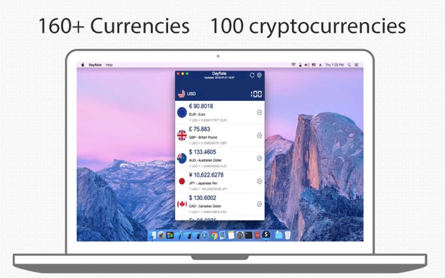‎DayRate - Currency Converter Screenshot