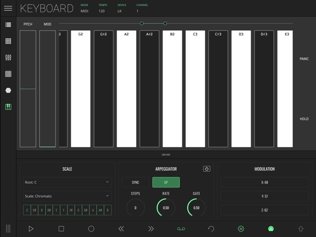 lk midi sequencer