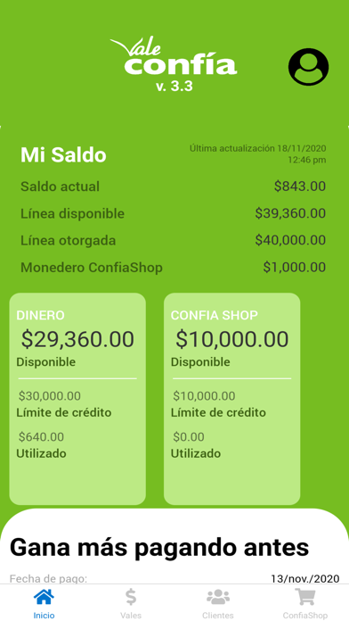 ValeConfia Distribuidor screenshot 2