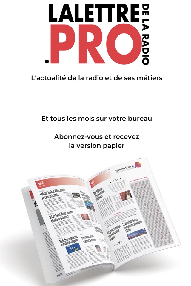 La Lettre Pro de la Radio screenshot 2