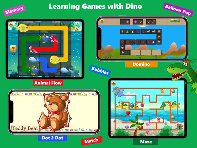 Dinosaur Dots Connect For Kids On The App Store