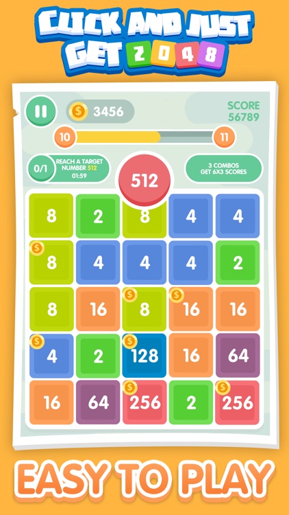 Click And Just Get 2048