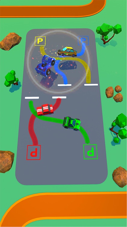 Perfect Parking Path Jam 3D screenshot-3