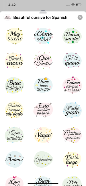 Beautiful cursive for Spanish(圖3)-速報App