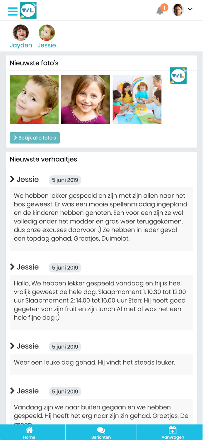 Wonderland ouder app