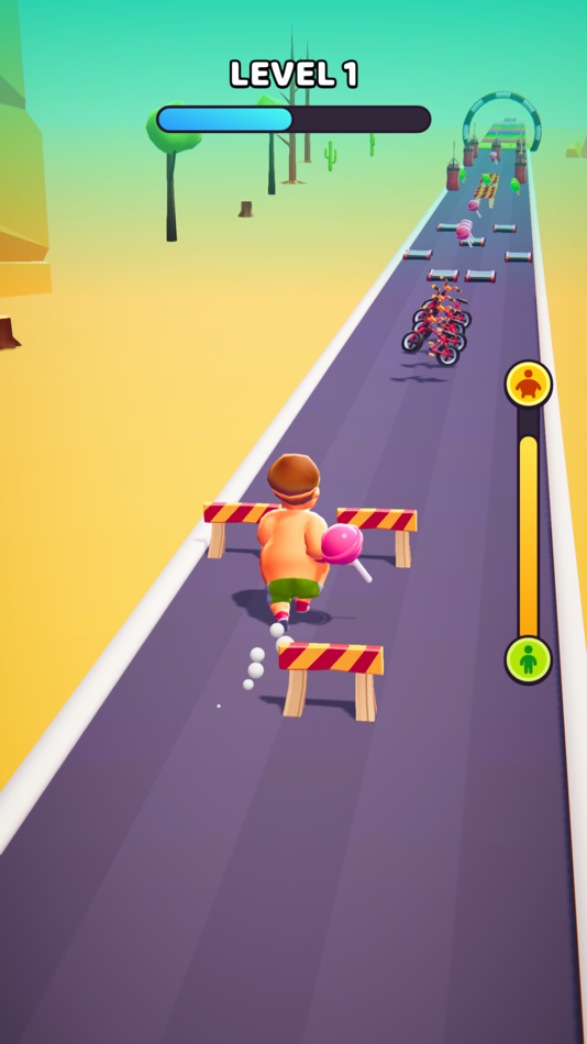 Fat Runner! by Gennady Podolskiy - (iOS Games) — AppAgg