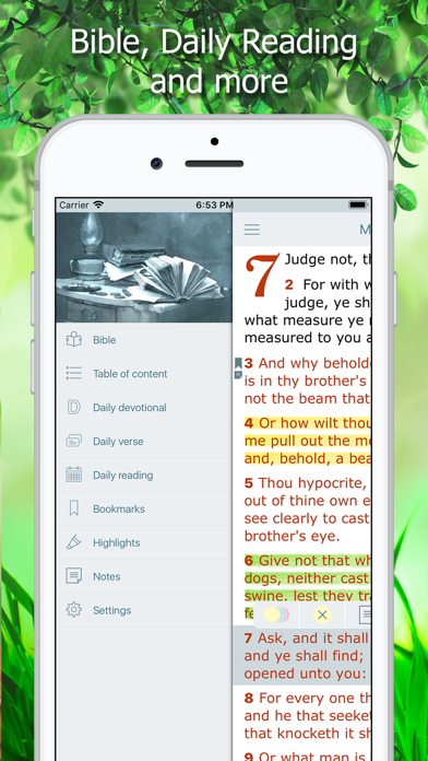 How to cancel & delete King James Bible with Audio from iphone & ipad 2