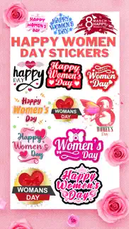 happy women day stickers iphone screenshot 1