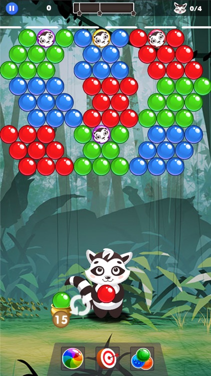 Bubble Shooter Raccoon Pop!