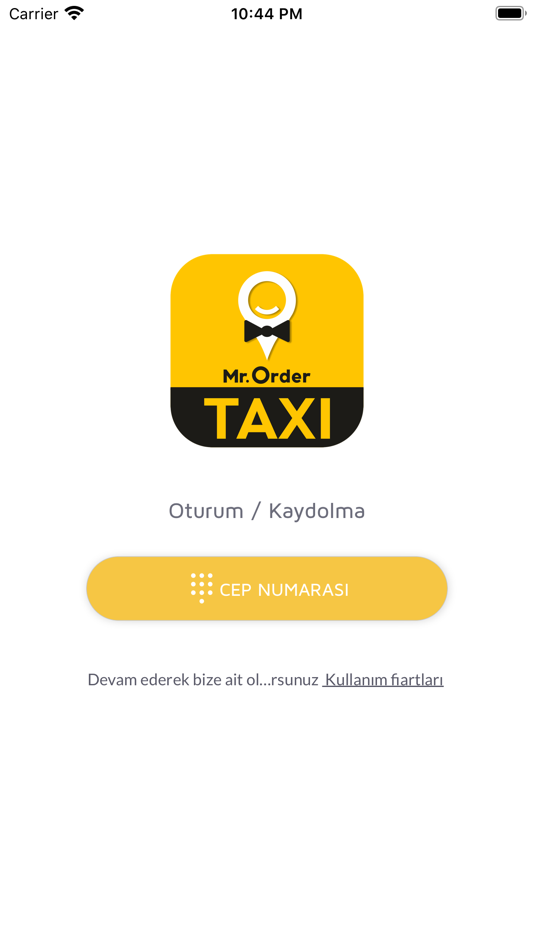 Order taxi