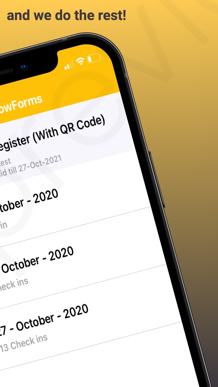 Check in Admin by Shadow Forms