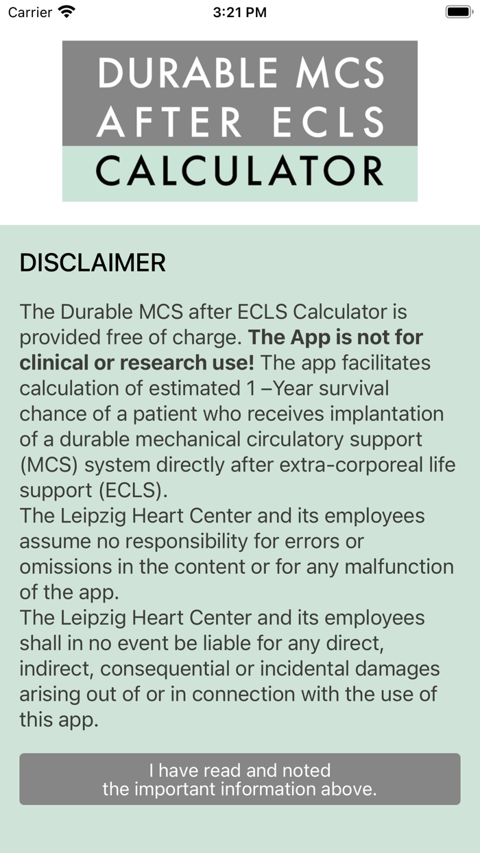 Durable MCS after ECLS