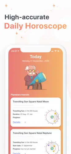 لقطة شاشة 1 Horóscopo Diario App 2022 iphone