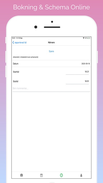 Bokning & Schema Online screenshot 3
