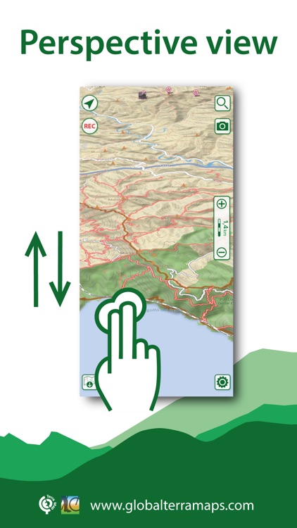 Terra Map: GPS Hiking maps screenshot-7