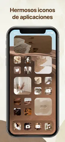Screenshot 1 Aesthetic: iconos & temas iphone