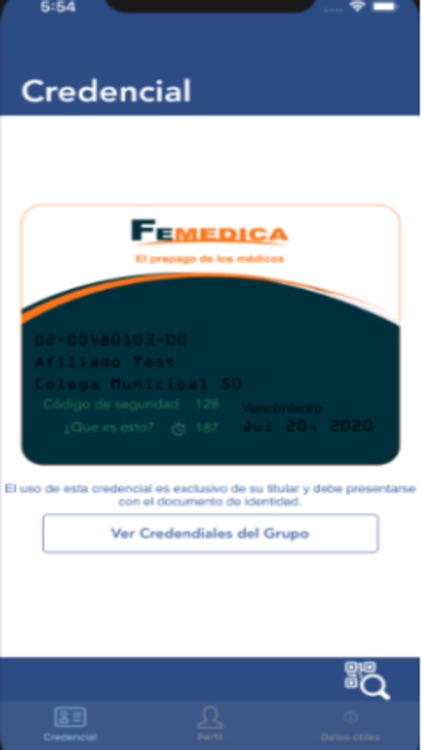 Credencial Digital FEMEDICA screenshot-3