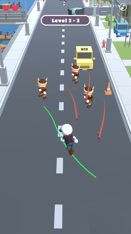 Dash Hero - Draw to attack