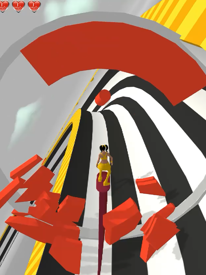 Skateboarder in tube